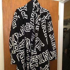 Victoria’s Secret PINK black & white robe